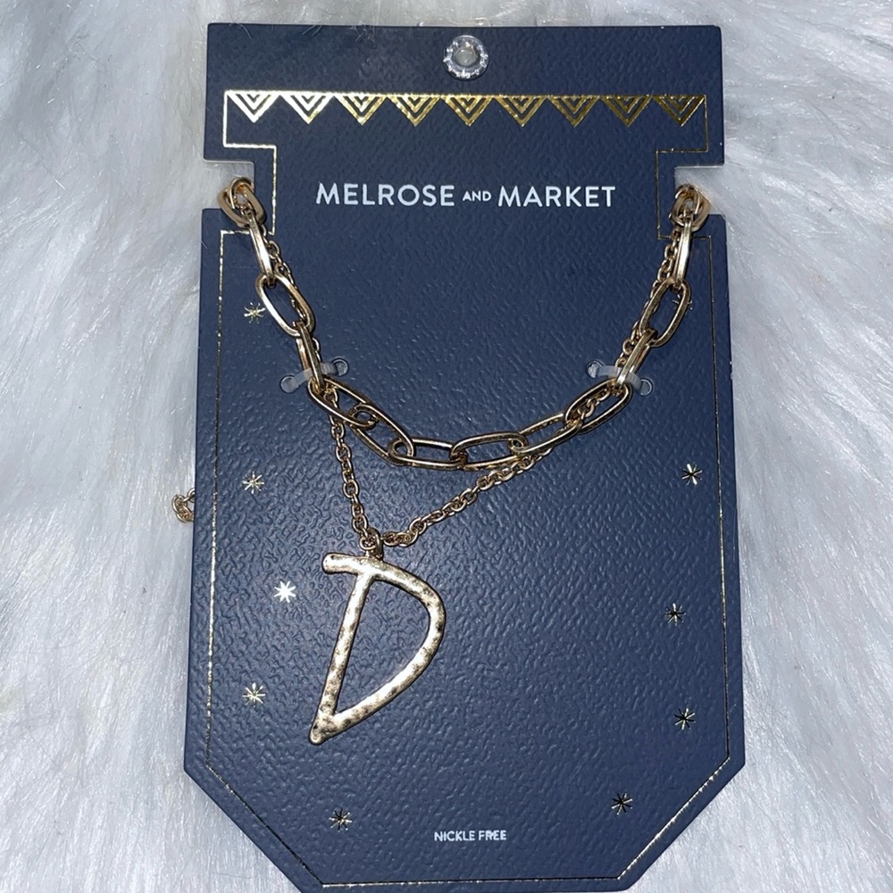 🆕 D Necklace